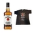 Kit Whisky Jim Beam Original Bourbon 1L + Camiseta de Algodão Jim Beam