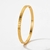 Bracelete Textura Aurora Banhado a Ouro 18k