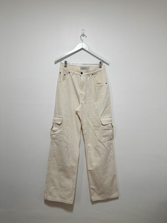 Calça Cargo Bege