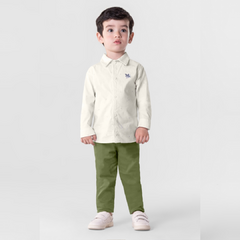 Calça Sarja Cotelê Infantil Menino Mundi - comprar online