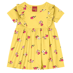 Vestido flores Kyly Tam. 1 ao 8 - Tata Kids