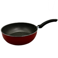 Frigideira Wok 24cm - Vermelha (370401)