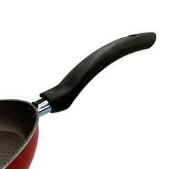 Frigideira Wok 24cm - Vermelha (370401) - Navedecor