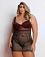 CAMISOLA TULE LUXO PLUS SIZE