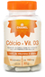 Cálcio + Vitamina D3 em Cápsulas 60cps x 300mg Chamel