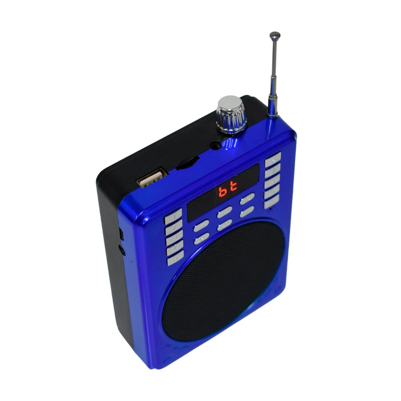 Micrófono vincha + amplificador de voz portátil 10W, bluetooth