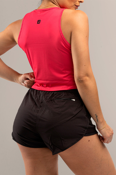 shorts de corrida model - preto - Laura Ribeiro Sports Wear