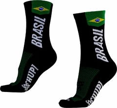 meia hupi brasil 6.0 preto