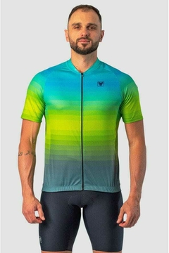 camisa de ciclismo masculina basic shore