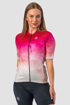 CAMISA DE CICLISMO FEMININA BASIC INK