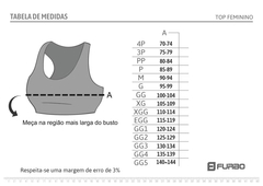 top furbo com alca splendore -manequim - Laura Ribeiro Sports Wear