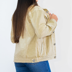 CHAQUETA BEIGE OVERSIZE en internet