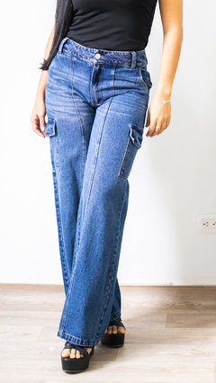 JEANS RIGIDO LINEA VERTICAL REF 106