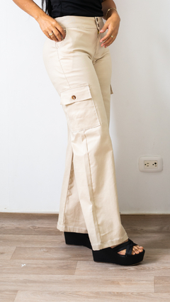 PANTALON DRILL ELASTICO CARGO en internet