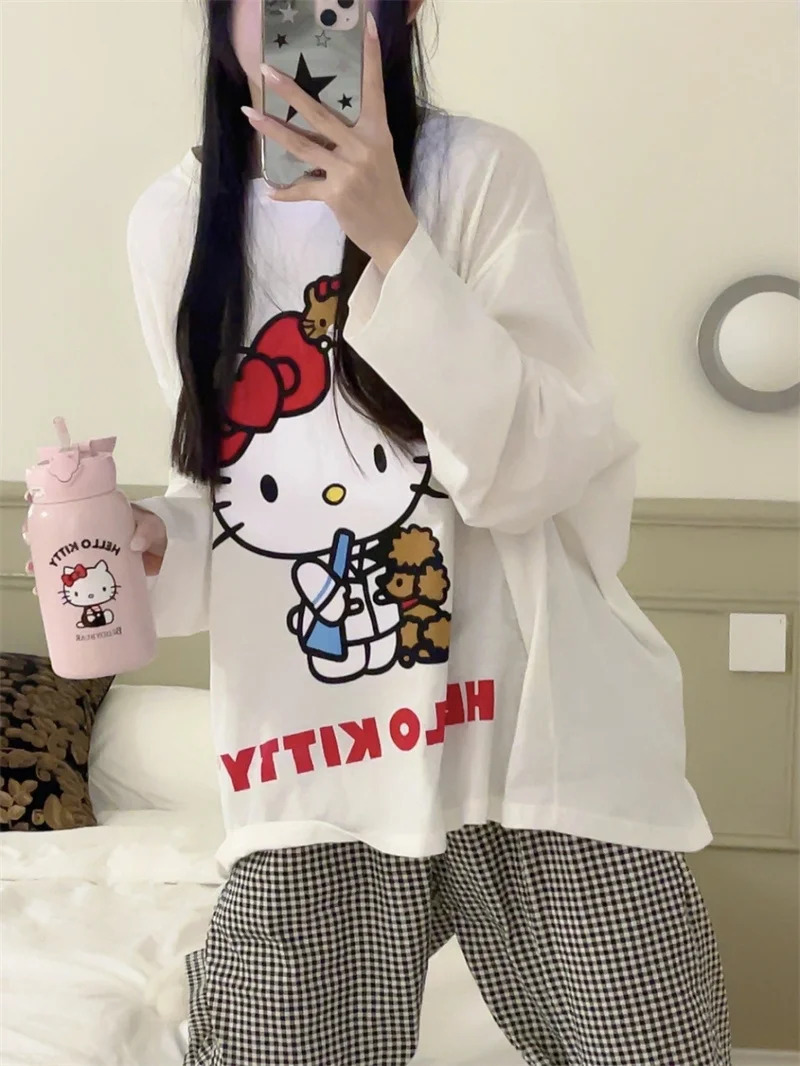 Pijama Feminino Estampa Hello Kitty Sanrio - Compre Agora