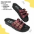 Chinelo Anatômico Webe Flex Feminino 3 Fivelas Vinho - loja online