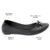 Sapatilhas Femininas Molecas Casual Confortável Flex Bico Redondo 5726.115 Croco Preto - loja online