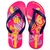 Chinelo de Dedo Ipanema Infantil Menina Personagem Fantasia Original Rosa/Azul