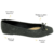 Sapatilha Preta Feminina Moleca Confortável Casual Bico Quadrado 5735.101 Preto - Rossi Shoes - Compre agora online I Calçados Femininos, Masculinos e Infantis