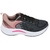 Tênis Feminino Academia Corrida Esportivo Vorax Caminhada 130GA23 Preto/Rose