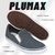 Tênis Casual Slip On Iate Masculino com Elástico Plumax Em Lona Grafite 4000 na internet