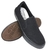 Tênis Slip On Masculino Lona Plumax Star Iate Sem Cadarço Com Elástico Preto 4000