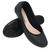 Sapatilhas Femininos Moleca Bico Redondo Casual Conforto Lona Lisa 5726.100 Preto - comprar online