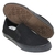 Tênis Slip On Masculino Lona Plumax Star Iate Sem Cadarço Com Elástico Preto 4000 - comprar online