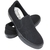 Imagem do Tênis Slip On Masculino Lona Plumax Star Iate Sem Cadarço Com Elástico Preto 4000