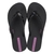 Chinelo Rasteirinha Infantil Feminina Ipanema Diversas Preto