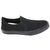 Tênis Slip On Masculino Lona Plumax Star Iate Sem Cadarço Com Elástico Preto 4000