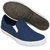 Tênis Iate Masculino Slip On Plumax Sapatilha Com Elástico Em Lona Azul Marinho 4000