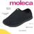 Tênis Feminino Moleca Calce Fácil Sem Cadarço Slip On Confortável Básico 5736.108 Preto na internet