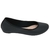 Sapatilhas Femininos Moleca Bico Redondo Casual Conforto Lona Lisa 5726.100 Preto