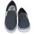 Tênis Casual Slip On Iate Masculino com Elástico Plumax Em Lona Grafite 4000