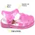 Sandália Rasteira Infantil Feminina com Luz Led Confortável Baby Light Rosa Glitter - Rossi Shoes - Compre agora online I Calçados Femininos, Masculinos e Infantis