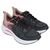 Tênis Feminino Academia Corrida Esportivo Vorax Caminhada 130GA23 Preto/Rose - Rossi Shoes - Compre agora online I Calçados Femininos, Masculinos e Infantis