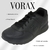 Tenis Masculino De Caminhada Ortopédico Confortável Vorax 130585C Preto/Preto na internet