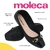 Sapatilha Feminina Moleca Conforto Para o Trabalho com Fivela 15745 Preto/Verniz na internet