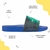 Chinelo Slide Infantil Masculino Rider Player Confortável e Resistente Azul/Verde na internet