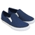 Tênis Iate Masculino Slip On Plumax Sapatilha Com Elástico Em Lona Azul Marinho 4000 - loja online