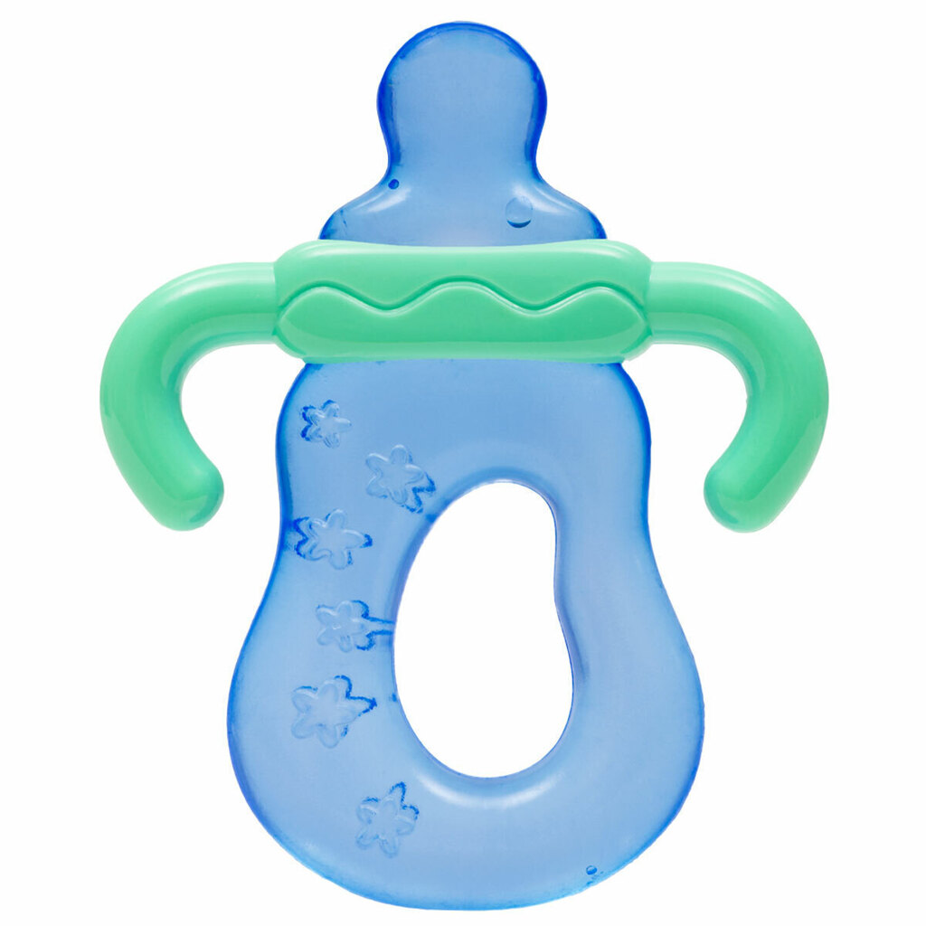 Mordedor para Bebê Buba Gelado com Água Mãozinha Azul