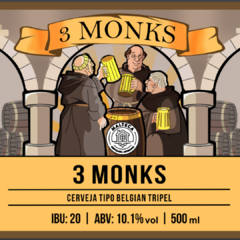 3 Monks - Belgian Tripel - 1L