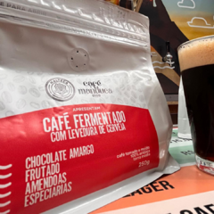 CAFÉ FERMENTADO COM LEVEDURA DE CERVEJA