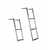 Escada telescópica de 3 degraus S/S (MA 041) - comprar online