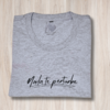 Camiseta Baby Look - Nada te perturbe