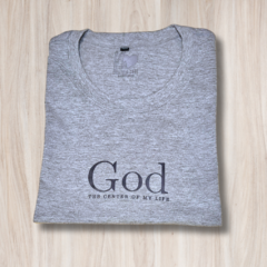 Camiseta Baby look - God