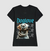 Camiseta com imagem de um cachorro e a frase DogLove