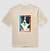 Camiseta Oversized Pop Art Border Collie