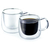 Xícara de Café Vidro Duplo Borossilicato 80ml - 2 Uni - comprar online
